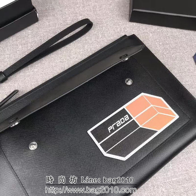 PRADA普拉達 官網同步 限量版 最新摩登態度系列 十字紋牛皮手包 2NG005 DD1432